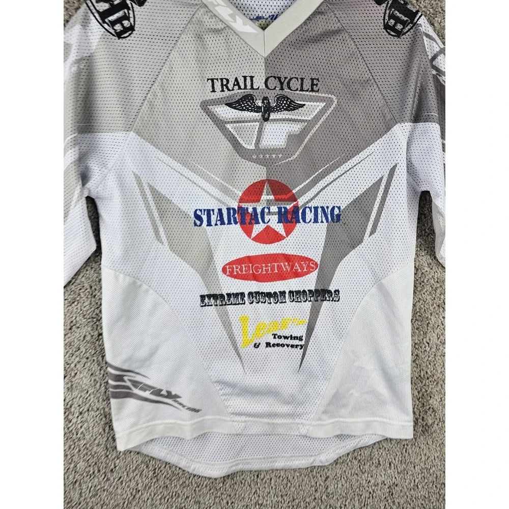 Fly Racing Kinetic 805 Motorcross Jersey Long‎ Sleeve Shirt Size Youth Large